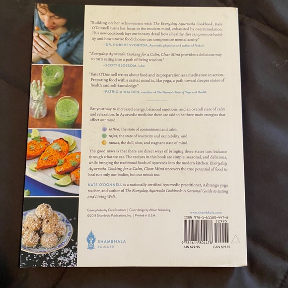 Everyday Ayurveda Cooking for a Calm, Clear Mind: 100 Simple Sattvic Recipes - Picture 2 of 3